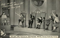 The Quiz Kids, Sponsored by Alka-Seltzer Postcard