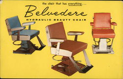 The Chair That Has Everything Advertising Postcard Postcard Postcard