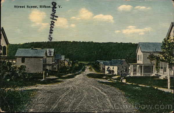 Street Scene Rifton New York