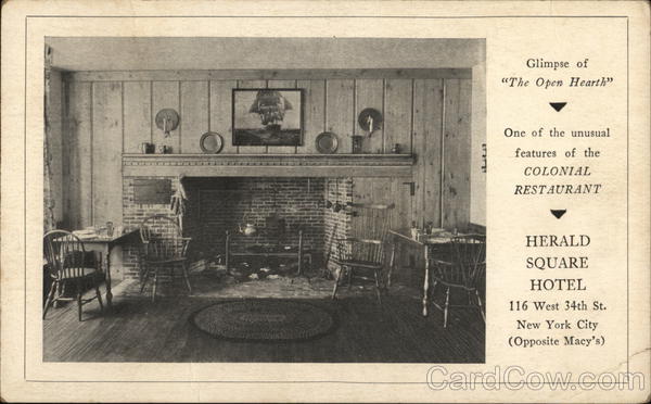 Glimpse of The Open Hearth New York