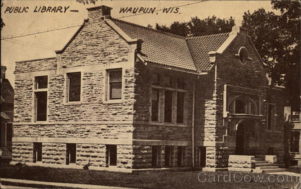 Public Library Waupun Wisconsin