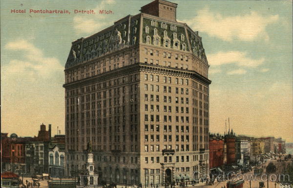 Hotel Pontchartrain Detroit Michigan