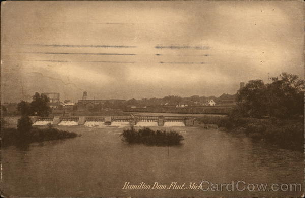 View of Hamilton Dam Flint Michigan