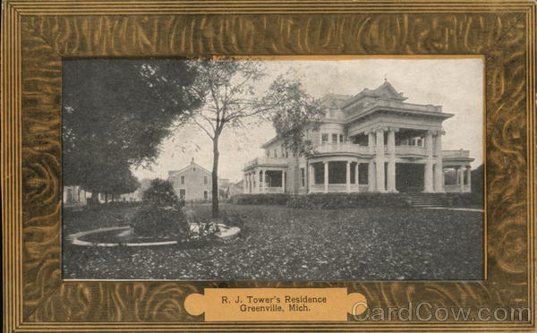 R.J. Tower's Residence Greenville Michigan