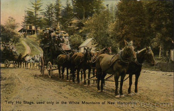 Tally Ho Stage White Mountains New Hampshire