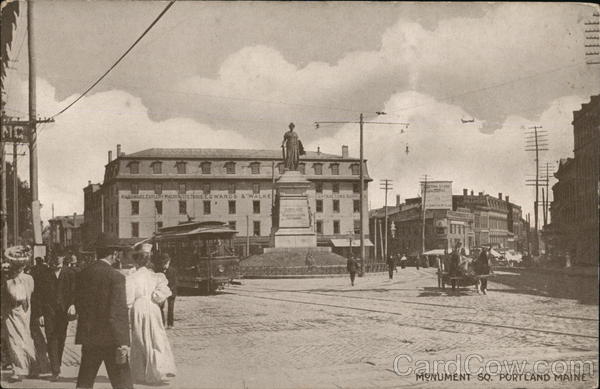 Monument Sq Portland Maine