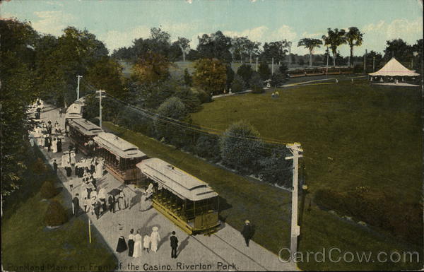 In Front of the Casino, Riverton Park Portland Maine