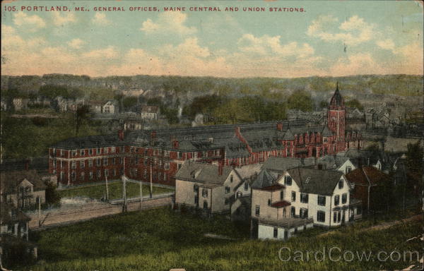 General Offices, Maine Central and Union Station Portland