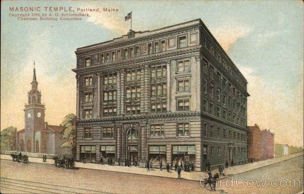 Masonic Temple Portland Maine