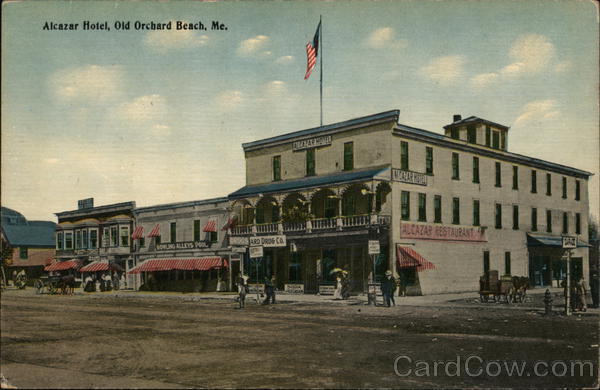 Alcazar Hotel Old Orchard Beach Maine