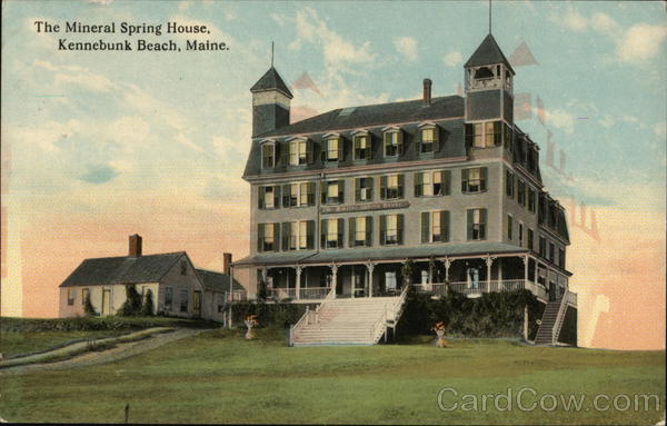 The Mineral Spring House Kennebunk Beach Maine