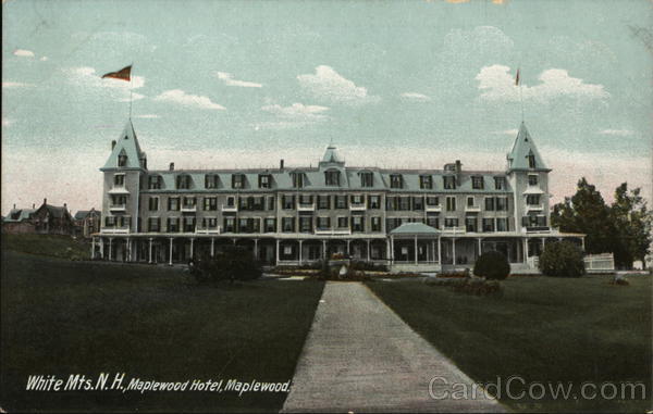 Maplewood Hotel, White Mts. New Hampshire Postcard