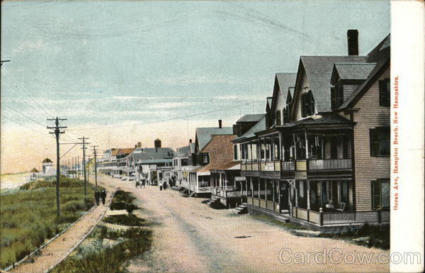 Ocean Avenue Hampton Beach New Hampshire