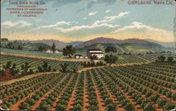 Theo. Gier Wine Co., Giersberg, Napa Theo. Gier Wine Co., Giersberg, Napa