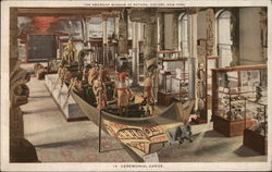 Ceremonial Canoe Postcard