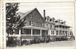 Milton Wright Memorial Home Postcard