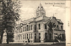 Court House Carrollton, IL Postcard Postcard Postcard