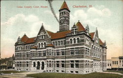 Coles County Courthouse Postcard