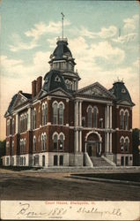 Court House Shelbyville, IL Postcard Postcard Postcard