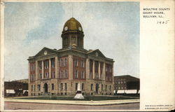 Moultrie County Court House Postcard