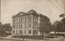 Piatt County Court Hiuse Monticello, IL Postcard Postcard Postcard