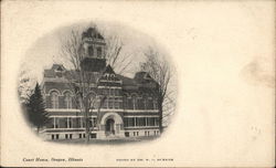 Court House Oregon, IL Postcard Postcard Postcard