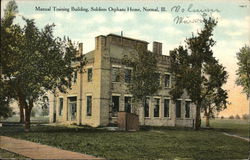 Manual Training Building, Soldiers Orphans Home Normal, IL Postcard Postcard Postcard