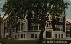 High School Monmouth, IL Postcard Postcard Postcard