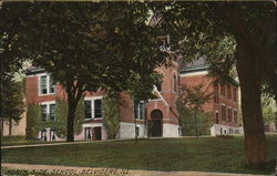 North Side School Postcard