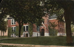North Side School Postcard