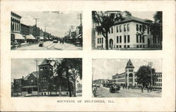 Greetings from Belvidere Illinois Postcard Postcard Postcard