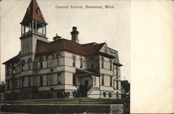 Central School Postcard