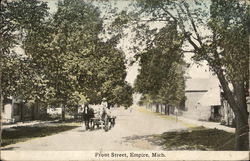 Front Street Empire, MI Postcard Postcard Postcard