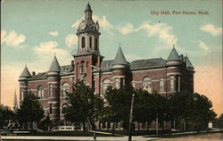 City Hall Port Huron, MI Postcard Postcard Postcard