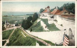 South Parapet, Fort Mackinac Postcard