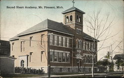 Sacred Heart Academy Mount Pleasant, MI Postcard Postcard Postcard