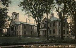 Kennebec County Court House and Annex Postcard