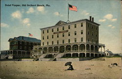 Hotel Vesper Old Orchard Beach, ME Postcard Postcard Postcard