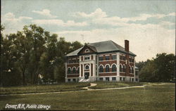 Public Library Building Dover, NH Postcard Postcard Postcard