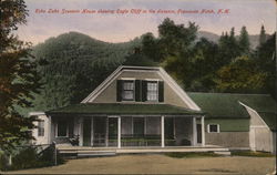 Echo Lake Souvenir House Franconia Notch, NH Postcard Postcard Postcard