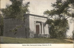 Sphinx Hall, Dartmouth College Postcard