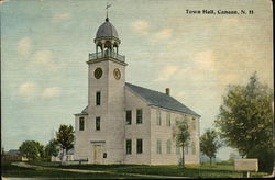 Town Hall Canaan, NH Postcard Postcard Postcard