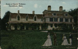 Home of Daniel Webster Marshfield, MA Postcard Postcard Postcard