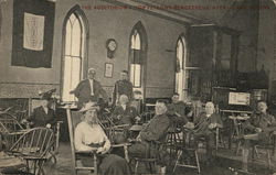 The Auditorium, Odd Felows Rendezvous, Ayer Fort Devens, MA Postcard Postcard Postcard