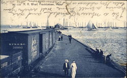 R.R. Wharf Postcard