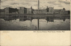 American Waltham Watch Factory Massachusetts Postcard Postcard Postcard