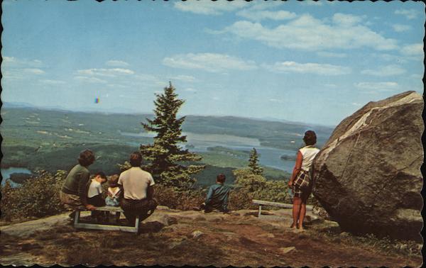 Lookout Point on Mt. Sunapee Newbury New Hampshire