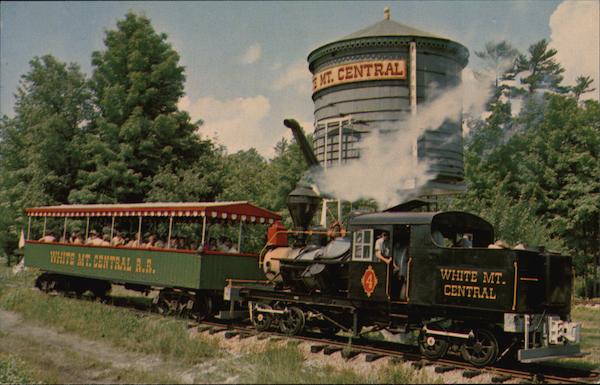 Engine No. o4 of the White Mountain Central Railroad North Woodstock New Hampshire