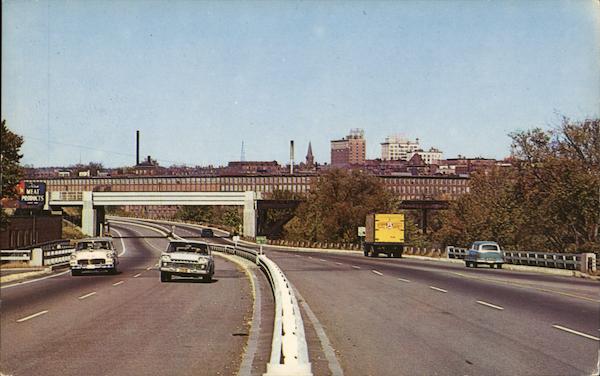 Approaching Manchester New Hampshire