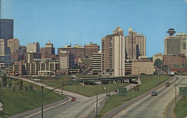 Partial View of City Atlanta Georgia C. H. Ruth